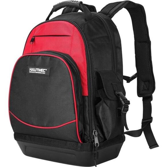 Pro Tool Backpack,Heavy Duty Tool Organizer Bag with Laptop Compartment - Picture 7 of 7